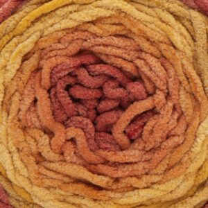 Bernat Blanket Ombre Yarn – Orange Crush | Super Bulky (6) | 220 yds - Image 2