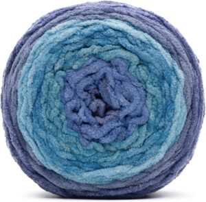 🧶 Bernat Blanket Ombre Yarn – Shaded Blue Ombre - Image 2
